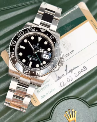 Rolex GMT-Master II 116710LN, Full set, Si Permute