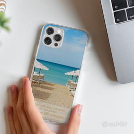 Custodia per iPhone 14 Pro Max a tema spiaggia