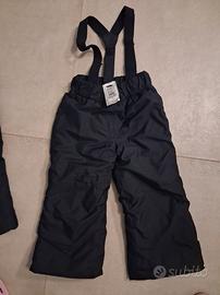 pantaloni da neve 4 anni wedze decathlon  