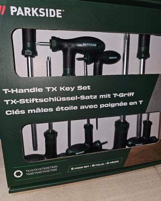 kit 8 chiavini stellati Parkside 