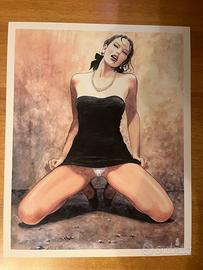 Milo Manara – Stampa Il Gioco 24×30 cm