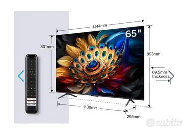 TCL Serie C64 4K QLED 65" 65C645 Dolby Vision
