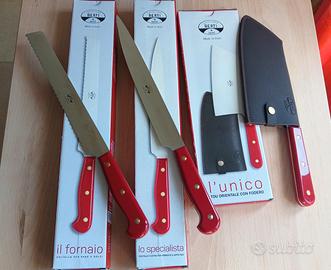 Set Coltelli Berti "I Cucinieri" Nuovi, Imballati 