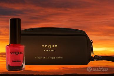 🎀 Astuccio Vogue x Hailey Bieber + Smalto Abbinat