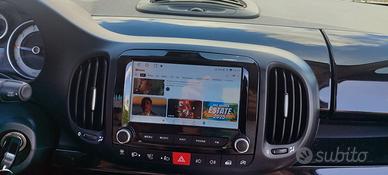 Fiat 500L android carplay wireless navigatore 4+64