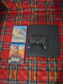 ps4 + 1 joystick + 2 giochi