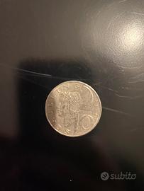 Moneta da dieci 10 scellini austriaci