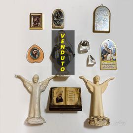 10 Santi Statuine Santini Quadretti Arte Sacra