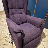 Poltrona reclinabile elettrica
