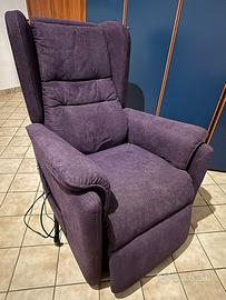 Poltrona reclinabile elettrica