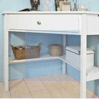 SCRIVANIA ANGOLARE con CASETTO e MENSOLA