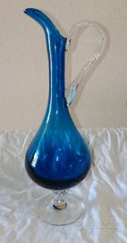 MURANO BROCCA O DECANTER IN VETRO SOFFIATO 