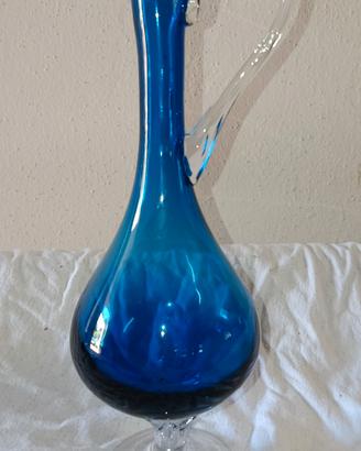 MURANO BROCCA O DECANTER IN VETRO SOFFIATO 