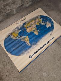 Planisfero cartaceo pubblicitario