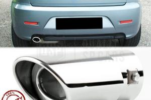 TERMINALE di Scarico ALFA ROMEO 147 Cromato Ovale