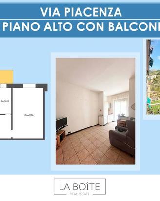 Appartamento di 49 m² con 2 locali a Genova