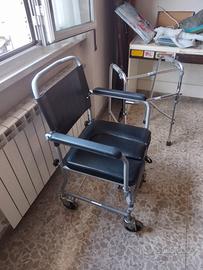 Sedia wc anziani, sedia comoda - Arredamento e Casalinghi In vendita a Roma