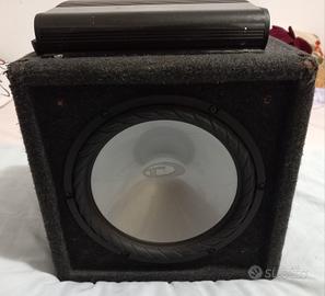 subwoofer PXW 500watt e amplificatore 140+140 Watt