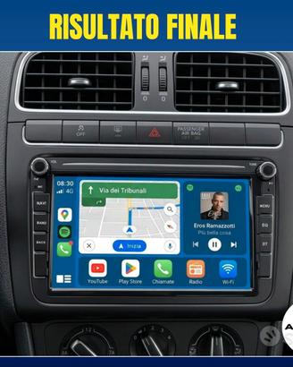 Vw Polo 5/6 | 8 Pollici Autoradio android KIT COMP