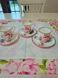 3 tazzine caffè ROYAL ALBERT