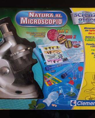 Gioco Natura al Microscopio Clementoni