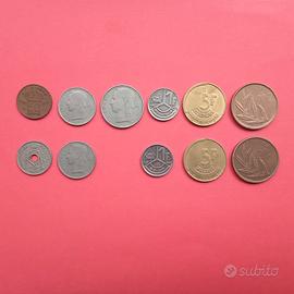 Monete di Belgio, Danimarca e Finlandia