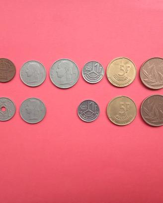 Monete di Belgio, Danimarca e Finlandia