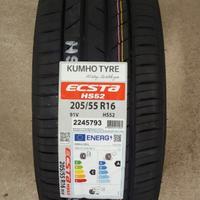 4 Gomme Nuove 205/55r16 Kumho HS52 made in Korea