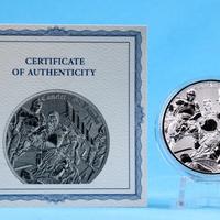 Niue 2024 - 1oz Ag. - Camelot Sir Lancillotto BU