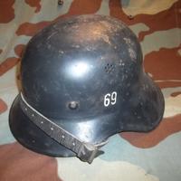 WW2 German Luftschutz M-38 Gladiator Helmet