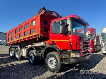 Scania 420 4 assi ribaltabile trilaterale DISCO