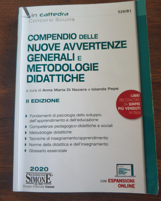Libro per la preparazione al concorso scuola