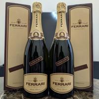 2 Bottiglie Ferrari Maximum Brut - Sboccatura 1999