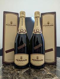 2 Bottiglie Ferrari Maximum Brut - Sboccatura 1999