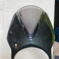 Cupolino moto faro tondo