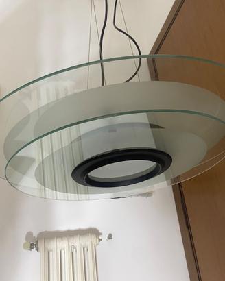 Lampadario circolare a sospensione