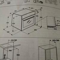 forno a incasso  indesit