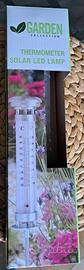 Termometro da giardino solare stazione meteorologi