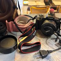 Canon r50 + obiettivo 18-45mm e obiettivo RF 50mm