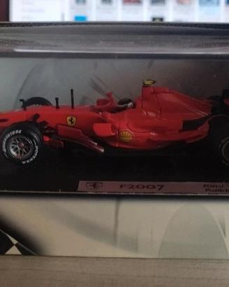 Modellino Ferrari F2007 scala 1:43 Kimi Raikkonen