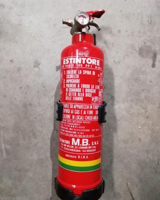 Estintore a polvere 1 kg