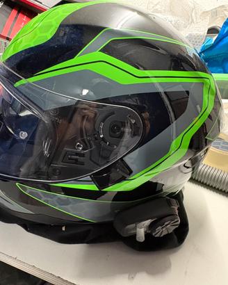 Casco integrale kawasaki