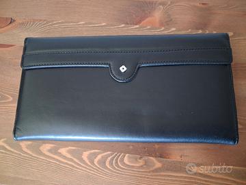 Porta biglietti da visita in pelle Samsonite