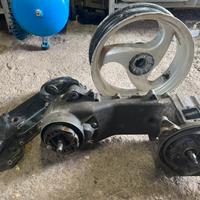 Carter copricarter e ruota posteriore piaggio nrg