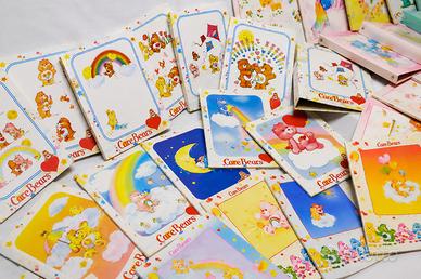 CARE BEARS orsetti del cuore anni 80 cartoleria