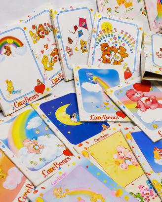 CARE BEARS orsetti del cuore anni 80 cartoleria