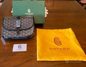 BORSA/BORSELLO GOYARD BELVEDÈRE NERO