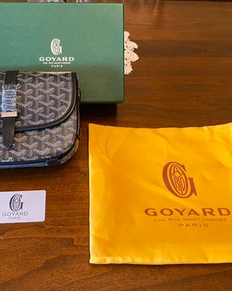 BORSA/BORSELLO GOYARD BELVEDÈRE NERO