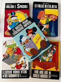 Set 5 grandi libri Disney (1966-1974)