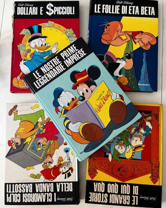 Set 5 grandi libri Disney (1966-1974)